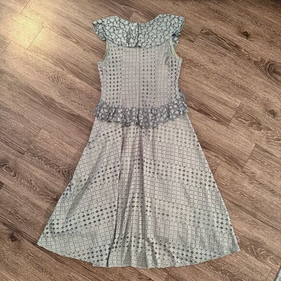 Anthropologie Antoinette Ruffled Midi Dress - Picture 7 of 8